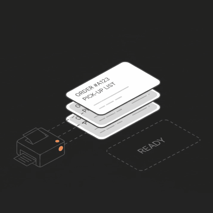 Automated Vouchers & Pick-Up Lists